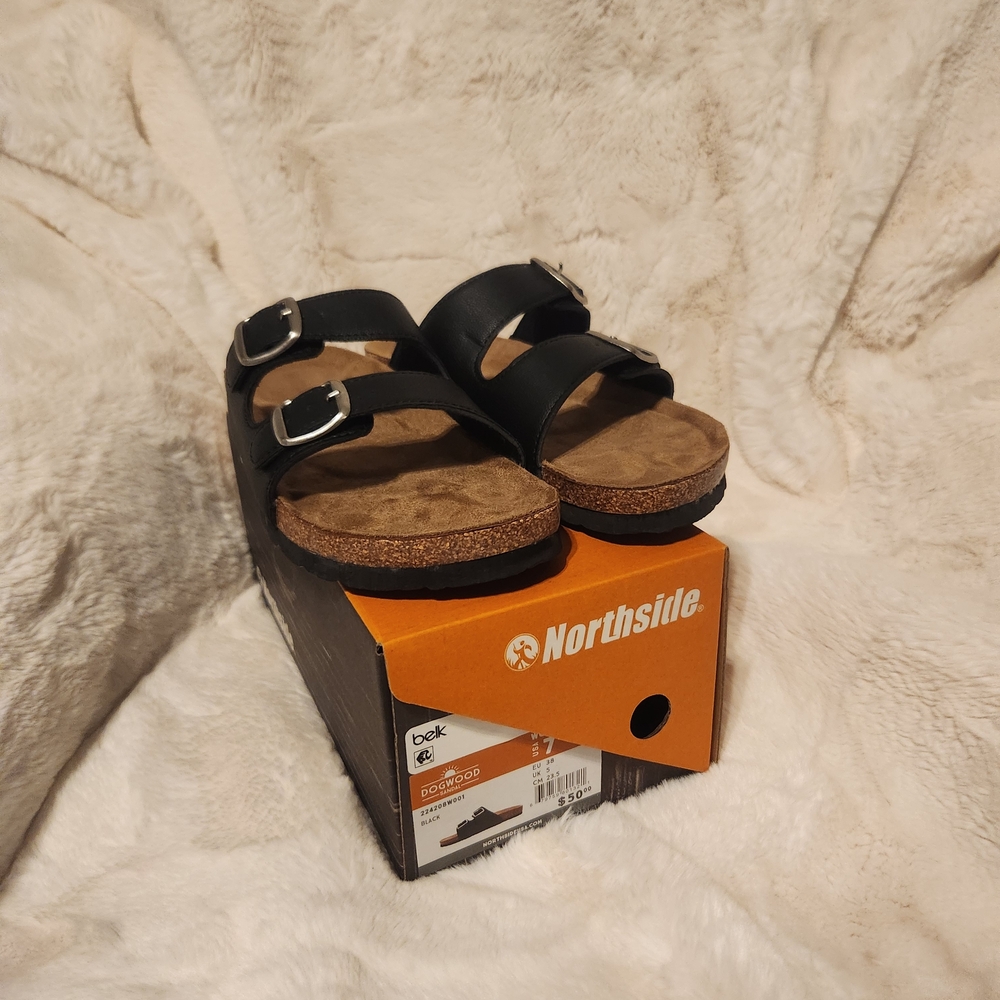 Northside Black Women's Sandals